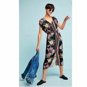 Anthropologie Black Shift Dress